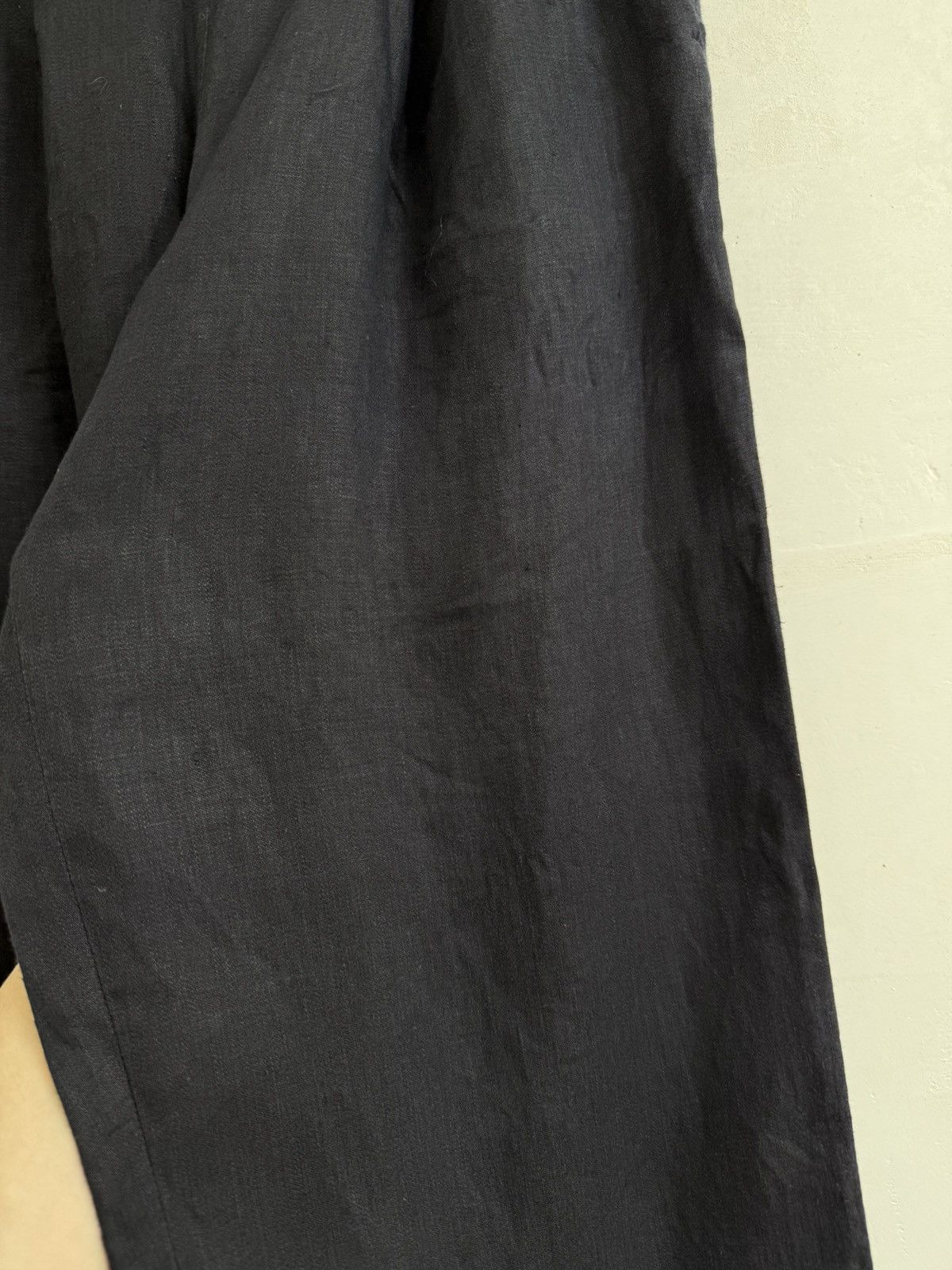 Dries Van Noten Dries Van Noten Women’s Linen Culottes Pants Navy size 38 Size 26" / US 2 / IT 38 - 10 Thumbnail