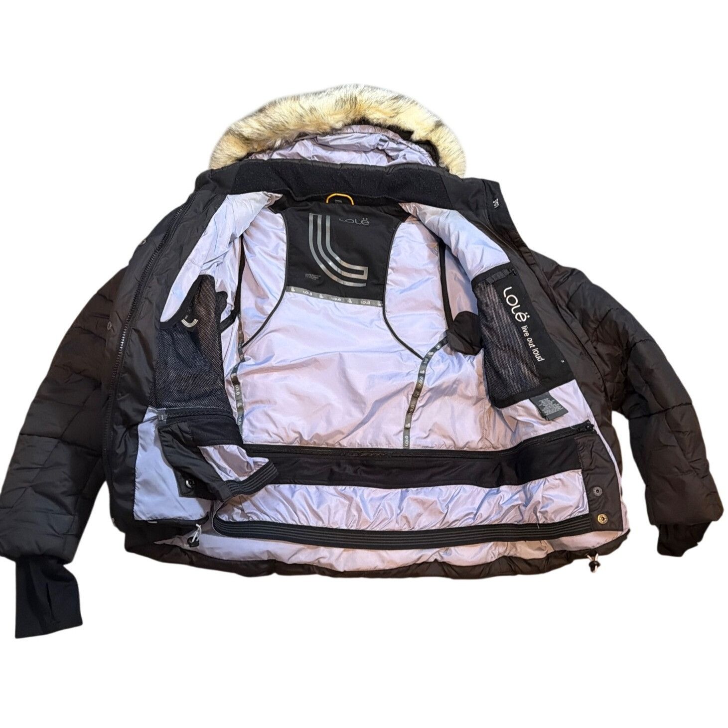 Other Lole Black Down Puffer Ski Jacket Convertible Vest Women's 8 Size M / US 6-8 / IT 42-44 - 6 Thumbnail