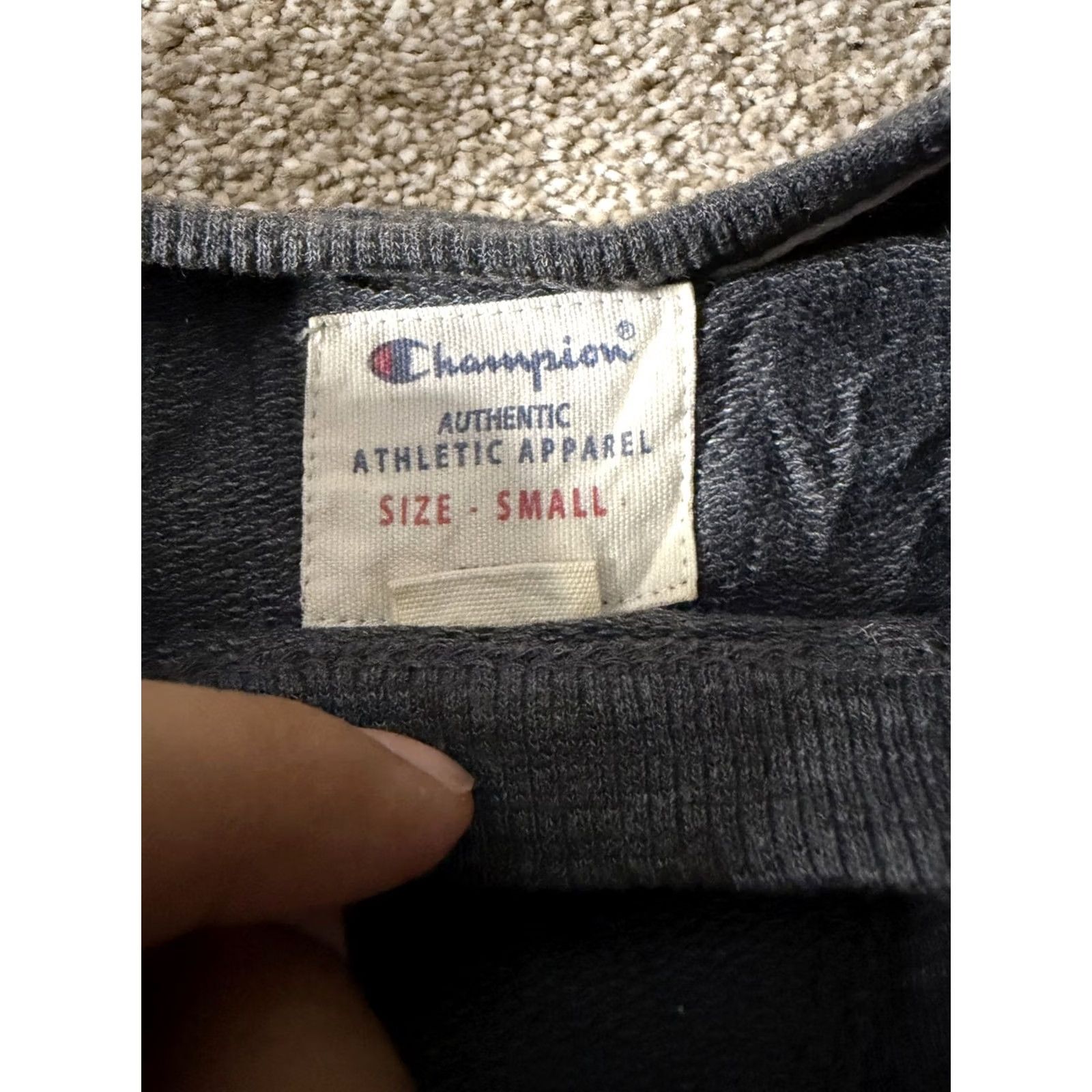 Champion Champion Sweatshirt Mens Small Gray Lightweight Pullover Crewneck Athletic Size US S / EU 44-46 / 1 - 4 Thumbnail