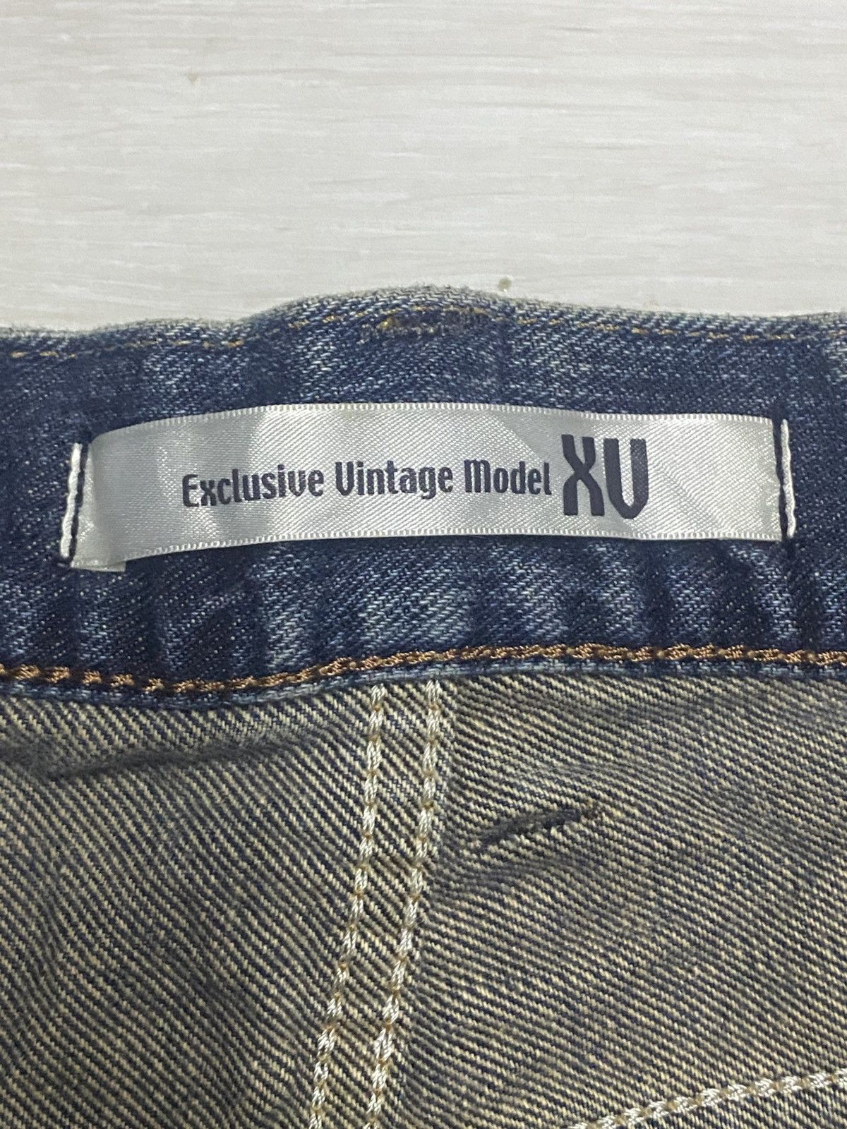 Edwin Edwin 401 XV Mud Wash Splatter Distressed Flare Jeans Size US 34 / EU 50 - 20 Thumbnail