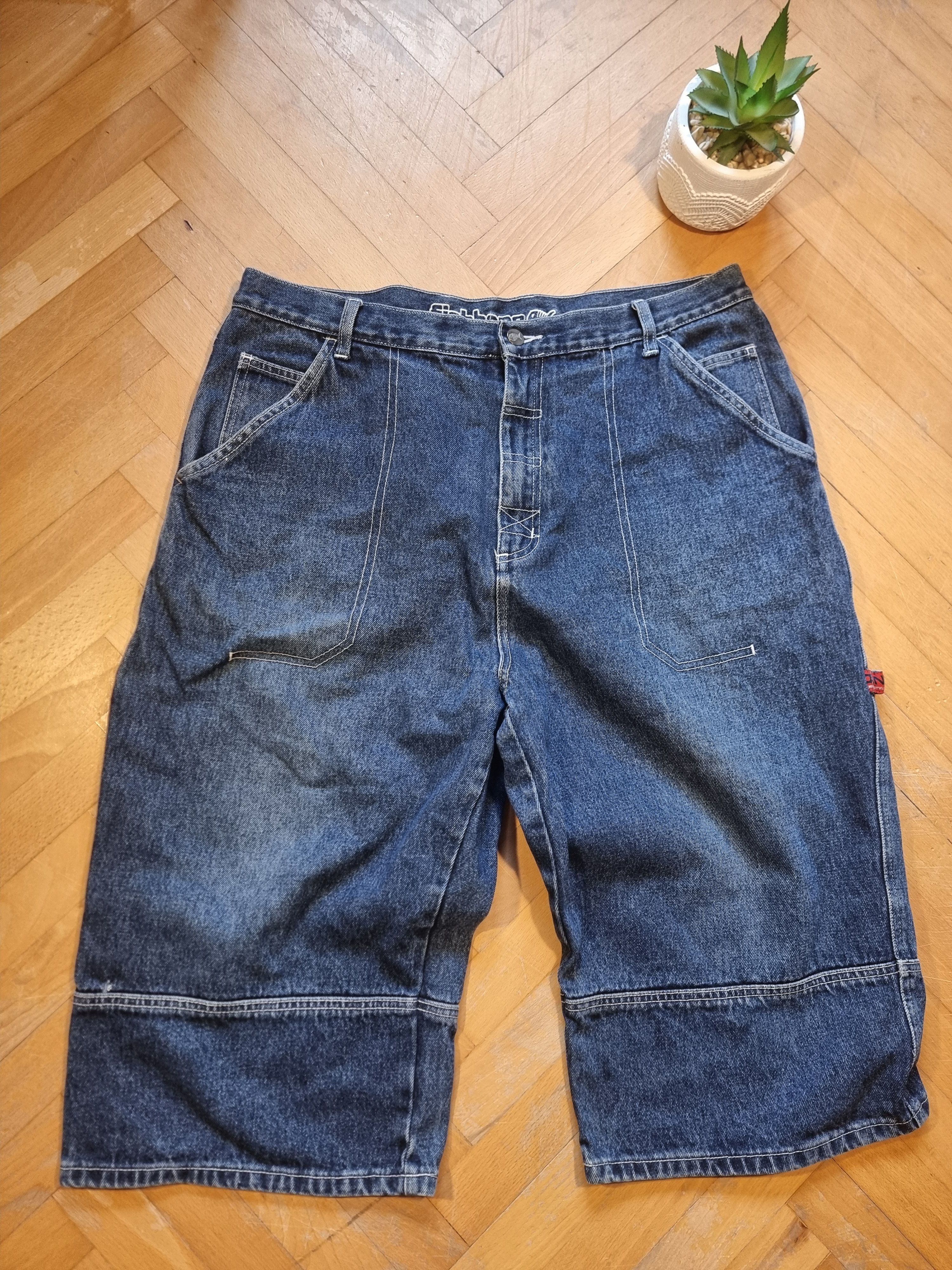Southpole Vintage Fishbone Jorts Size US 38 / EU 54 - 7 Thumbnail