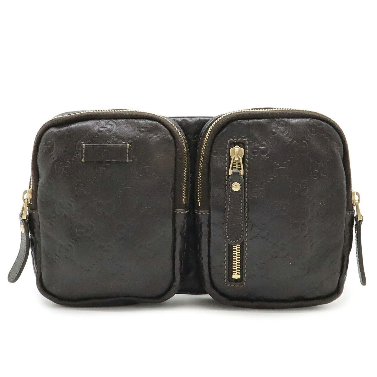Gucci Gucci Gucci Guccissima Leather Waist Bag Leather Belt Bag 246417 DUTY FREE for USA Size ONE SIZE - 1 Thumbnail