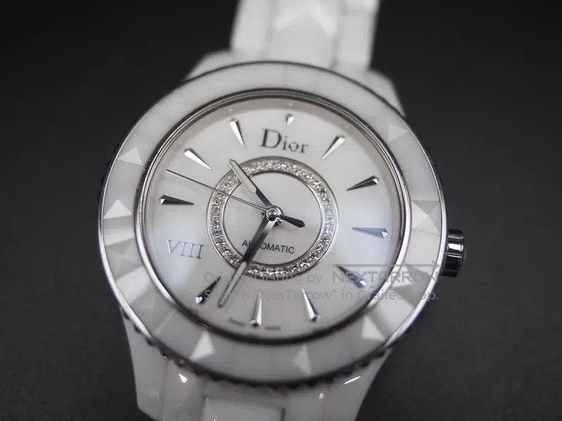 Dior Dior Ceramic bezel diamond mechanical watch Size ONE SIZE - 3 Thumbnail