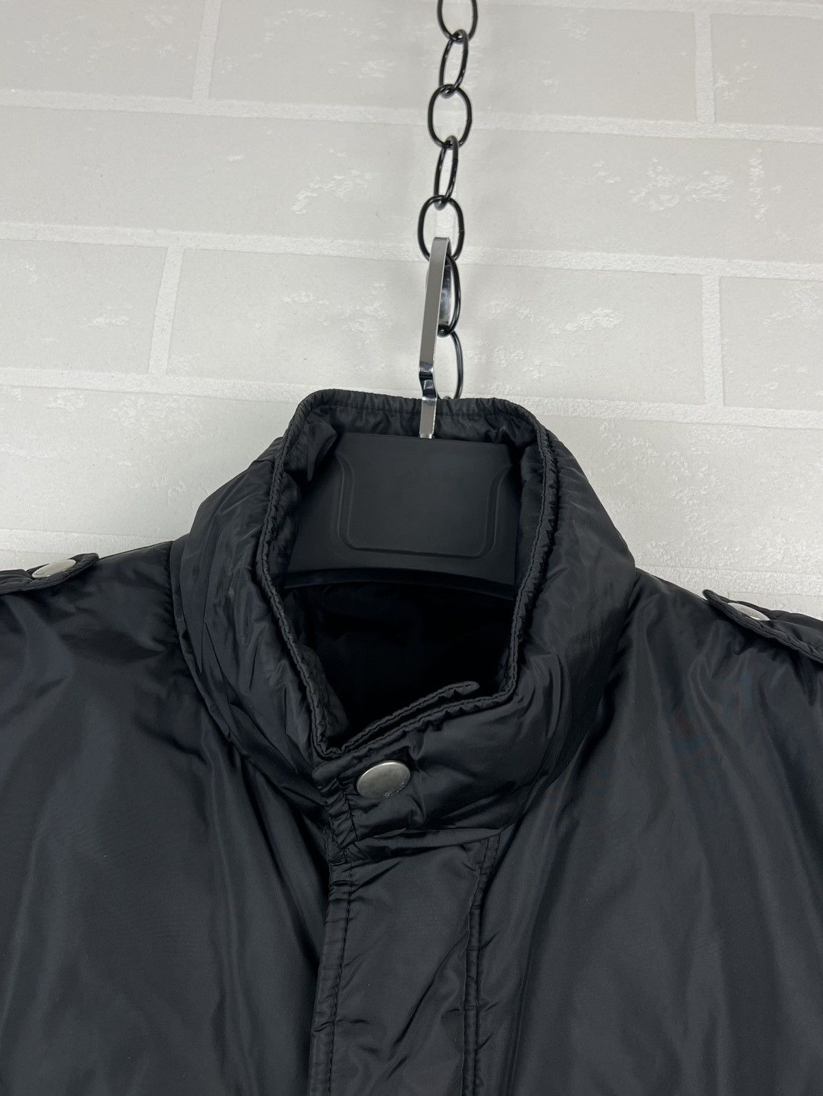 Gucci GUCCI Down Puffer Jacket Web Stripe by Tom Ford Black Men's Size US L / EU 52-54 / 3 - 5 Thumbnail
