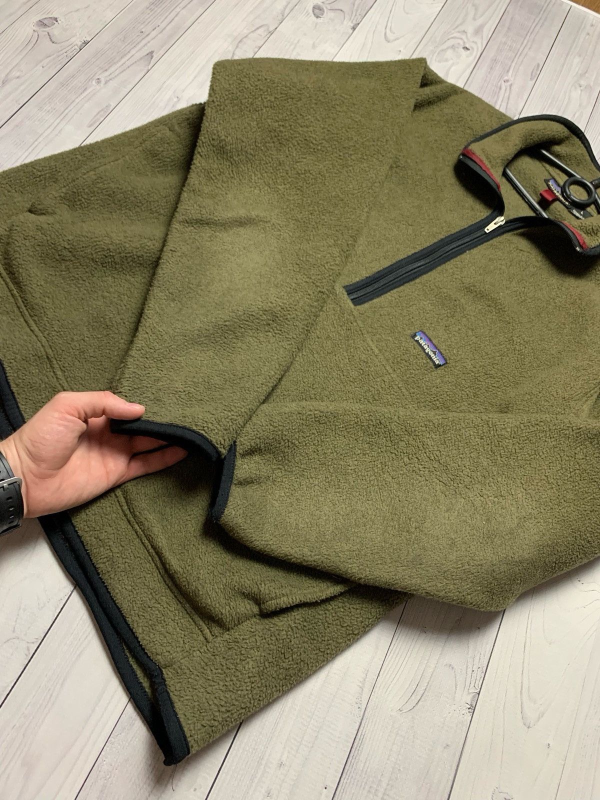 Patagonia × Vintage Patagonia synchilla vintage fleece hoodie gorpkore Size L Size US L / EU 52-54 / 3 - 7 Thumbnail
