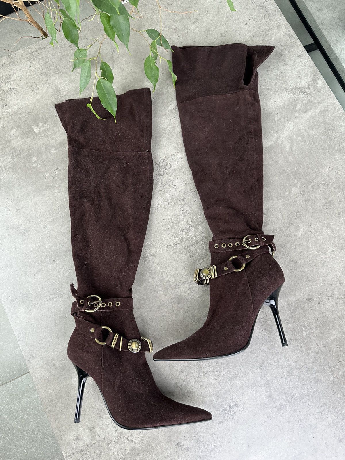 Vintage Vintage Over-The-Knee Boots Size US 6 / IT 36 - 1 Thumbnail