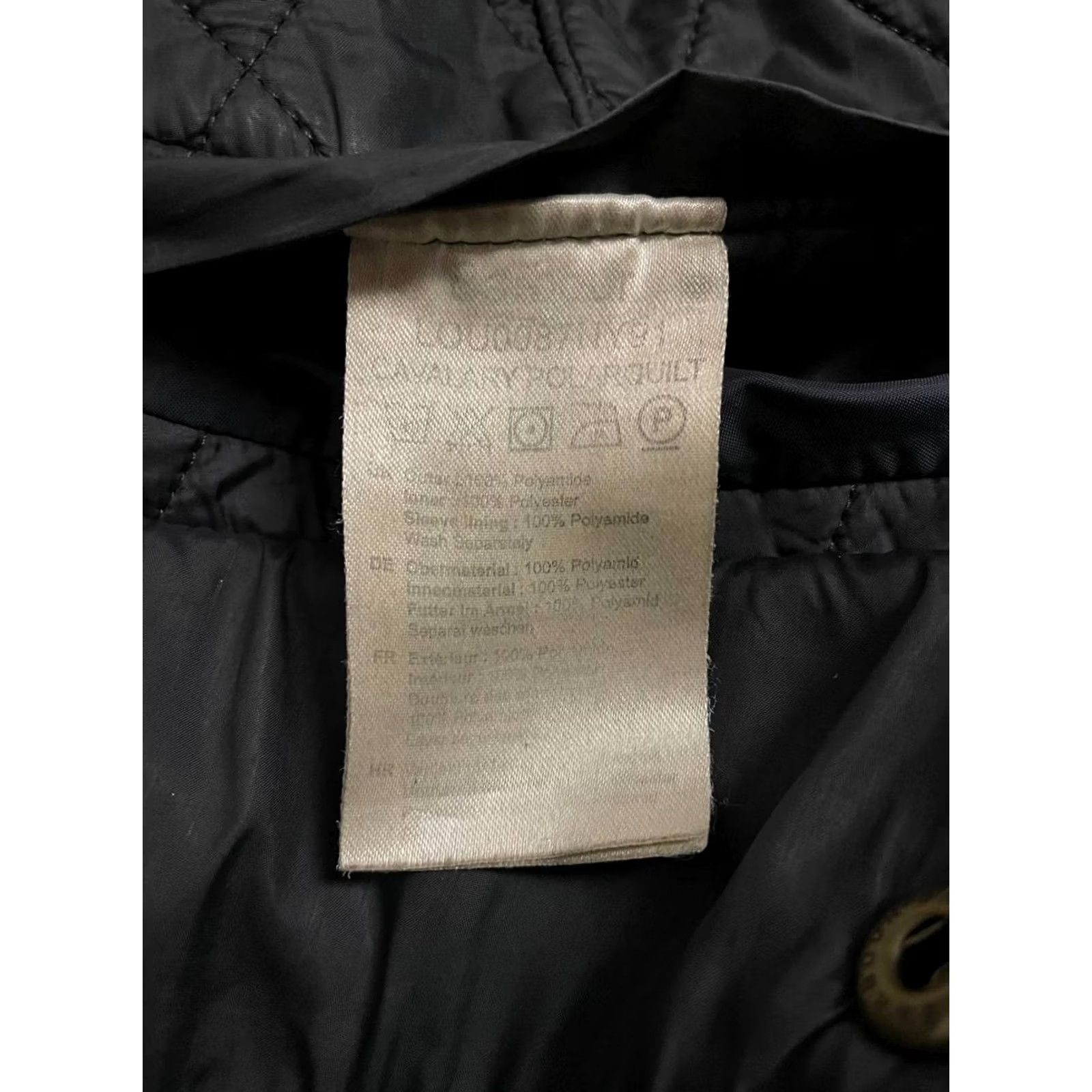 Barbour Barbour Quilted Jacket Womens Size 10 Black Polyamide Long Sleeve Full Zipper Size L / US 10 / IT 46 - 5 Thumbnail