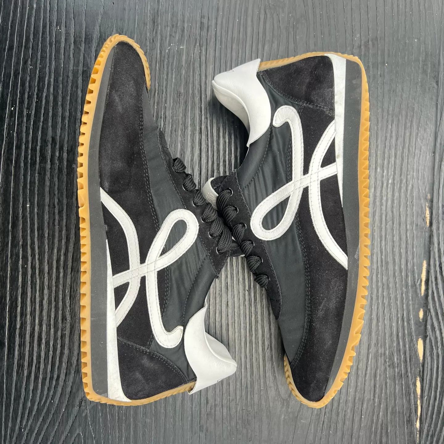 Rick Owens Loewe Runner Black & White 41 Mint OG Box Size US 8 / EU 41 - 5 Thumbnail