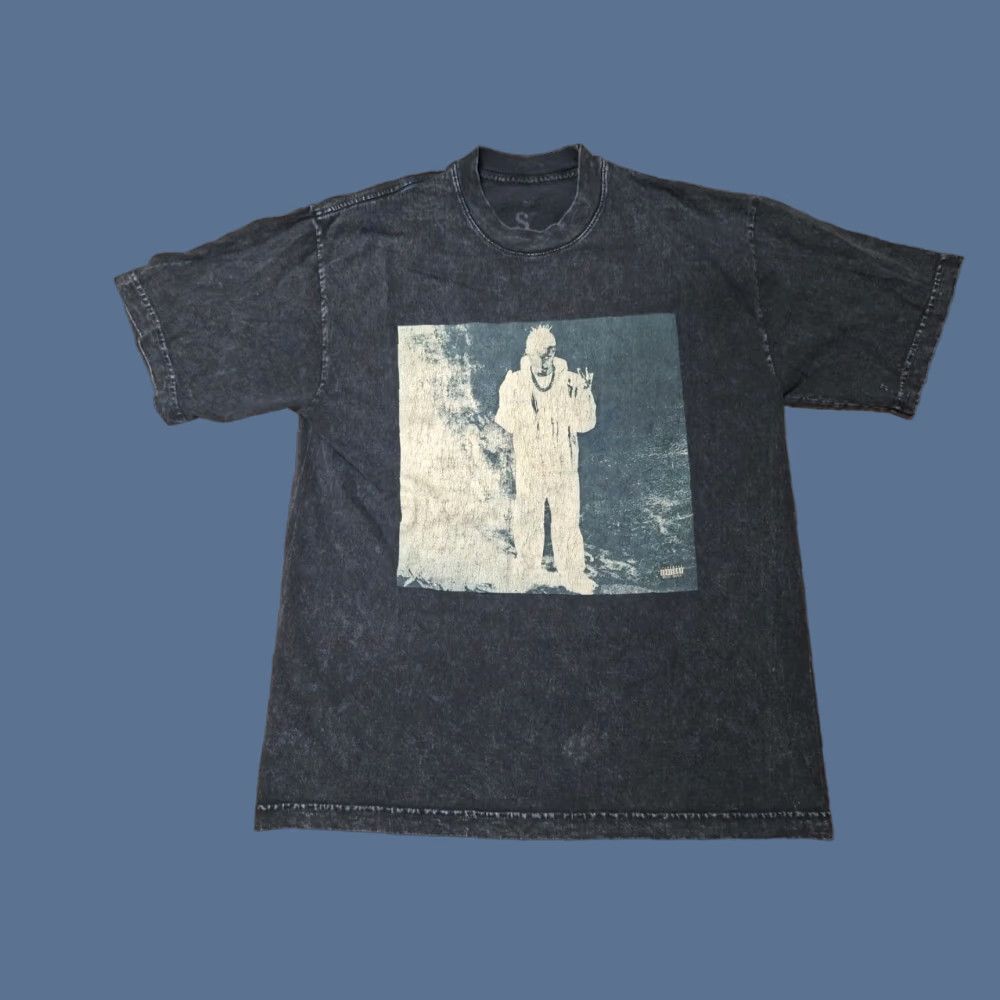 Vintage Peso Pluma Exodo Official 2024 Tour T Shirt Merch Small Gray Mens S Cotton Graphic Print Crew Neck Short Sleeve Weight: N/A Size US S / EU 44-46 / 1 - 1 Thumbnail