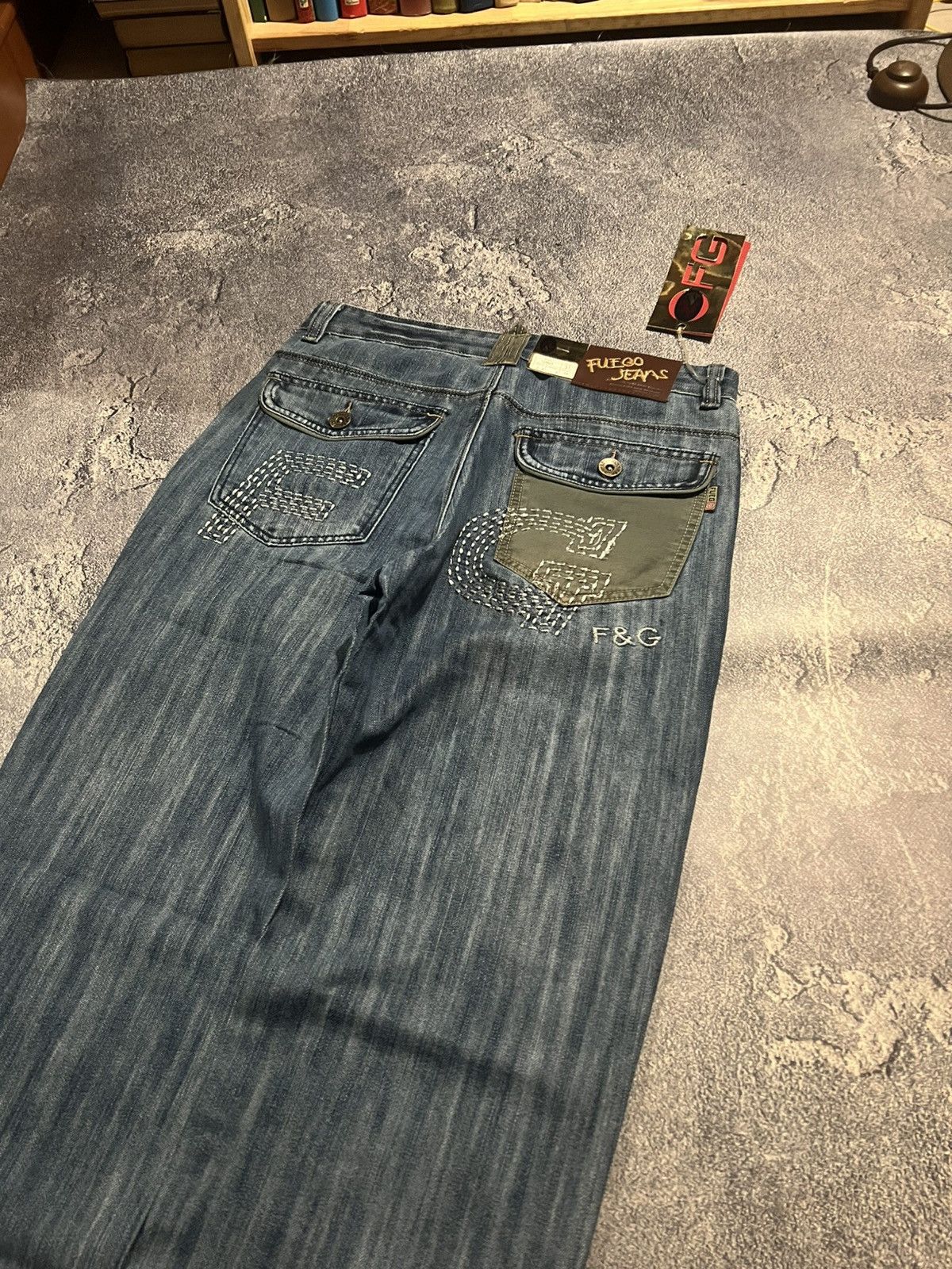Vintage Vintage Retro Baggy Jeans / Balenciaga Style / Archive 90s Size US 31 - 3 Thumbnail