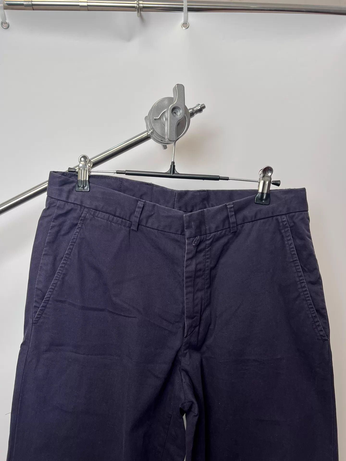 Jil Sander JIL SANDER 00s Purple Washed Straight Leg Pants Size US 30 / EU 46 - 3 Thumbnail