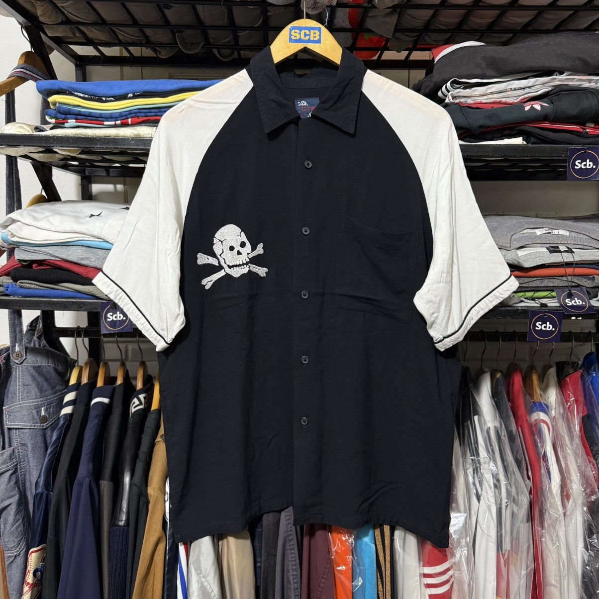 Japanese Brand Vintage japanese traditional dragon open collar shirt Size US M / EU 48-50 / 2 - 5 Thumbnail