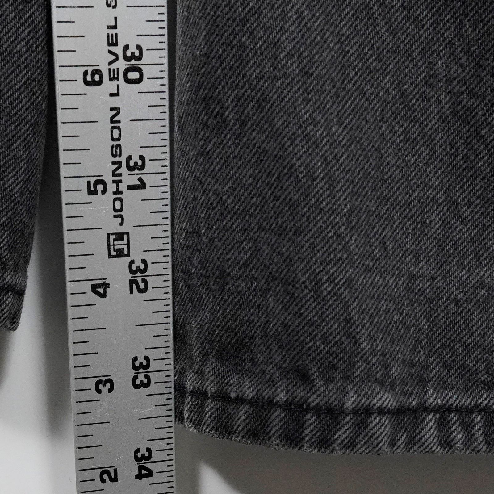 Levi's Vintage 90s Levi’s 501 Black Jeans USA Made 32x34 (31x33.5) Size US 31 - 11 Thumbnail