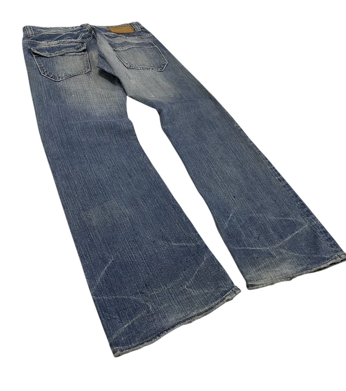 Johnbull Vintage Johnbull Kojima Genes Japan Flare Jeans Size US 32 / EU 48 - 5 Thumbnail