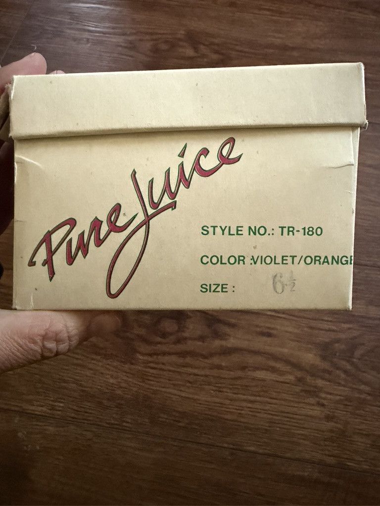 Other Vintage Pure Juice Violet/Orange Canvas Sneakers Size 6.5 Size US 6.5 / IT 36.5 - 5 Thumbnail