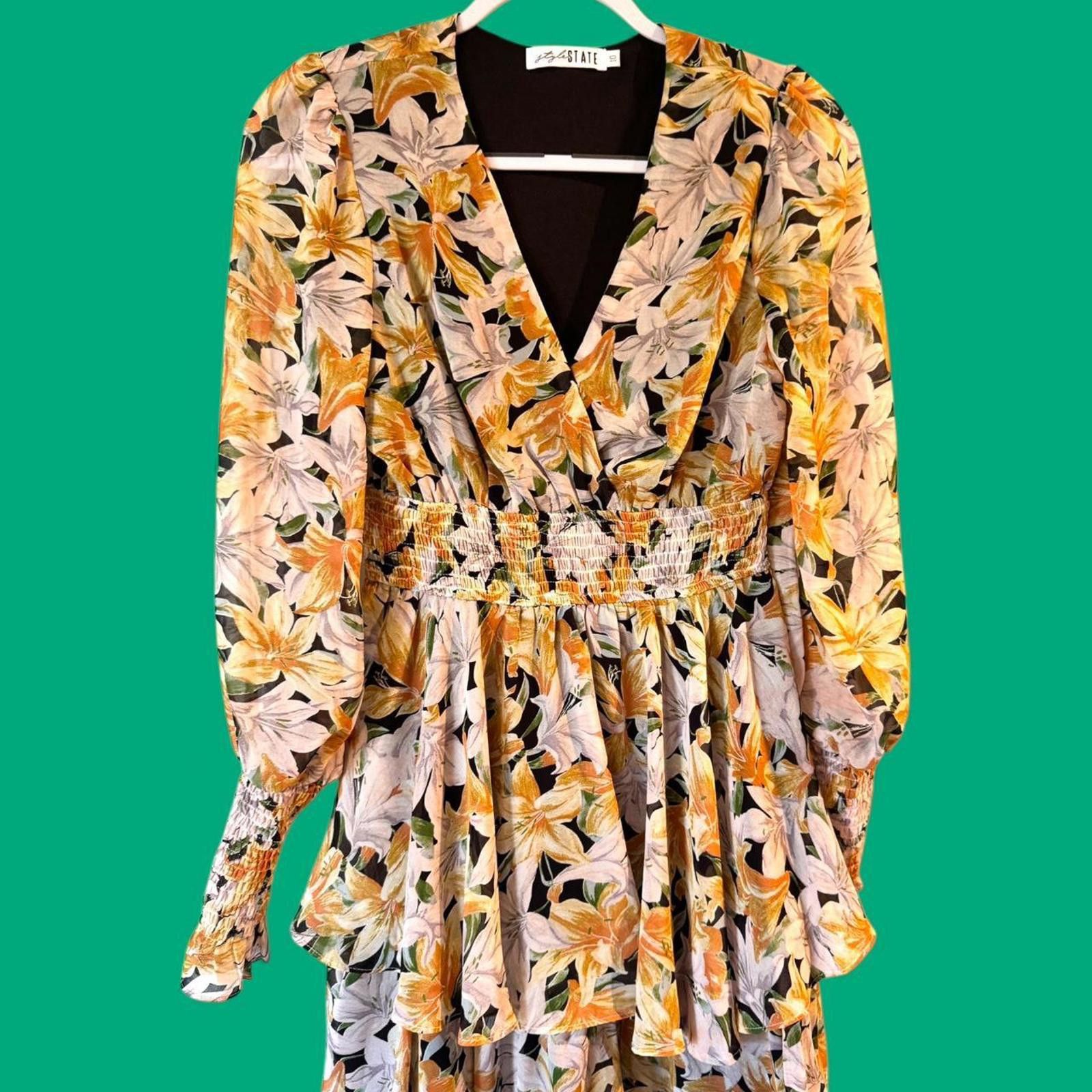 Other Style State Floral Mini Dress – Size 10 (EUC) Size M / US 6-8 / IT 42-44 - 1 Thumbnail