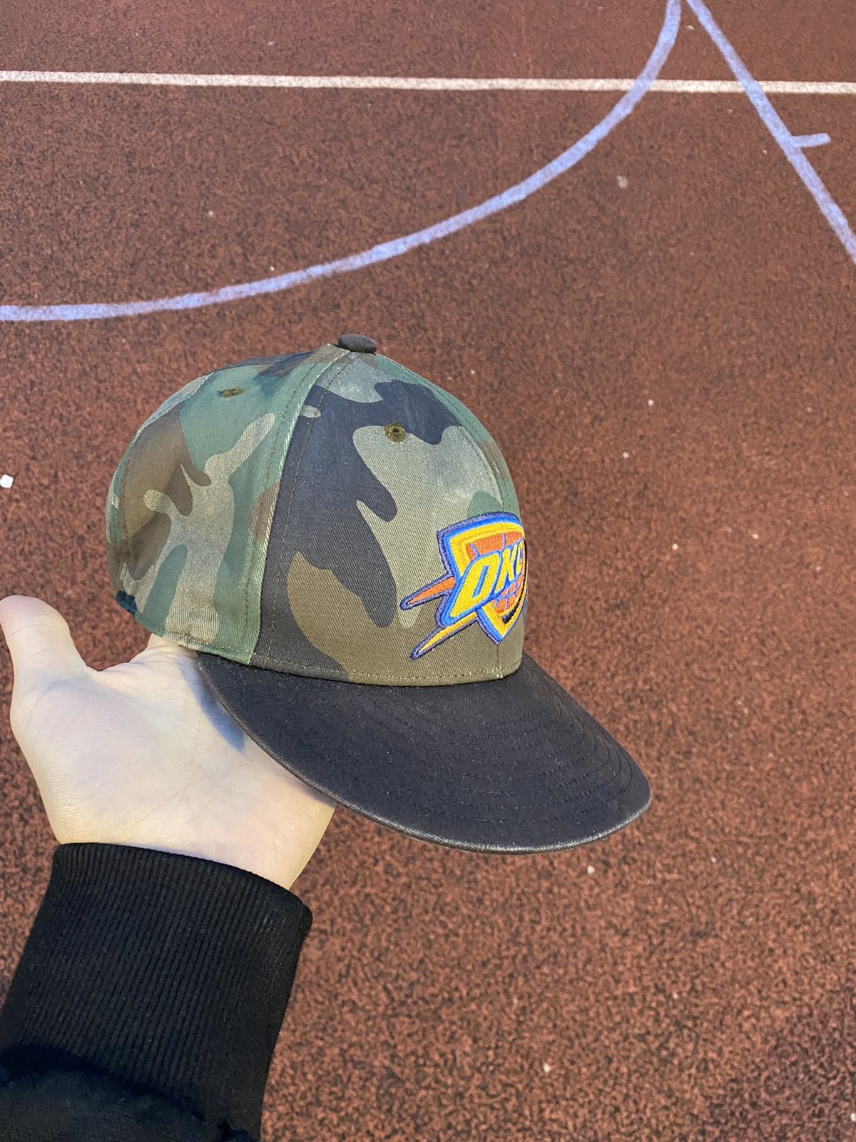 Adidas × NBA Vintage Okhlahoma City Thunder Cap Adidas Nba Sportswear Y2k Size ONE SIZE - 3 Thumbnail