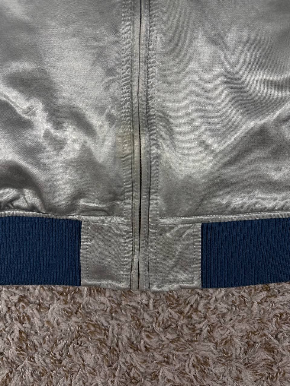 Diesel Diesel J Rocket Snake Embroidery Silver Bomber Jacket Size US XL / EU 56 / 4 - 4 Thumbnail