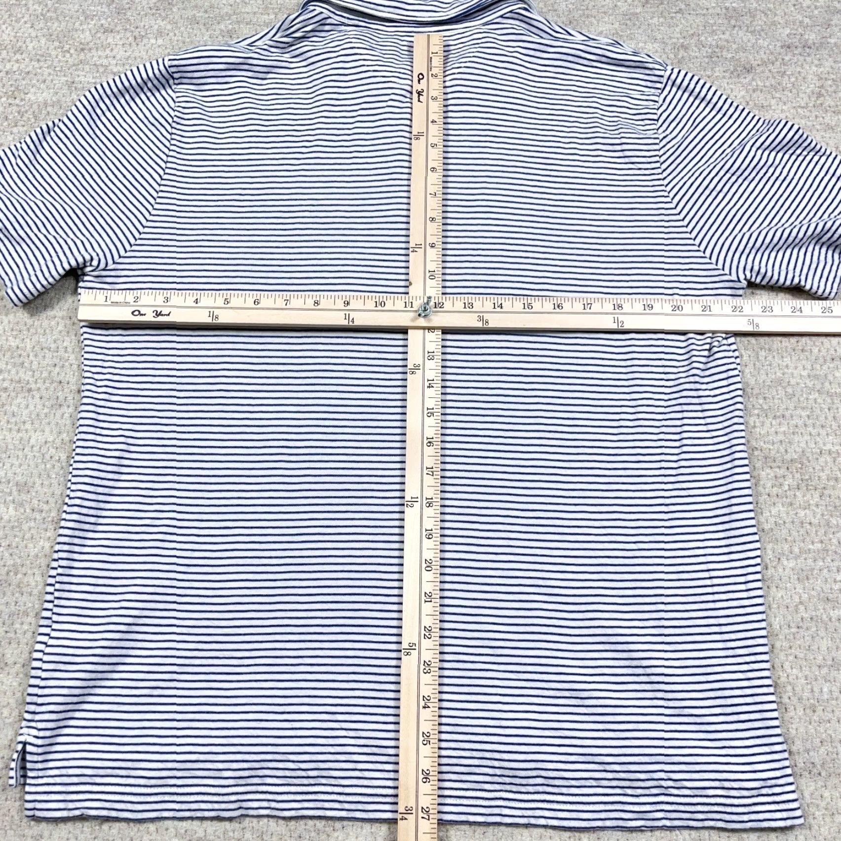 Faherty Faherty Polo Shirt Men XL White Blue Striped Cloud Cotton Soft Casual Preppy Polo Shirt Men XL White Blue Striped Cloud Cotton Soft Casual Preppy Size US XL / EU 56 / 4 - 6 Thumbnail