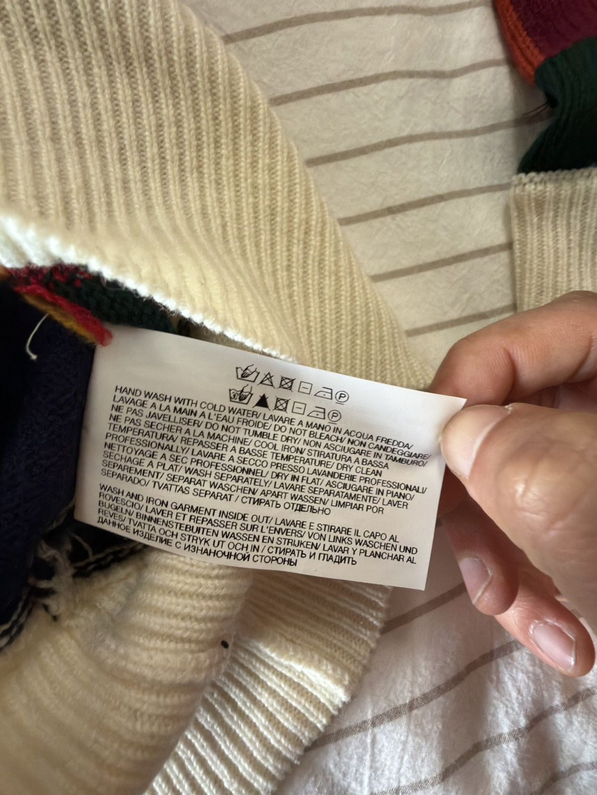 Aime Leon Dore × Woolrich Woolen Mills Aime Leon Dore Woolrich color block sweater Size US L / EU 52-54 / 3 - 7 Thumbnail