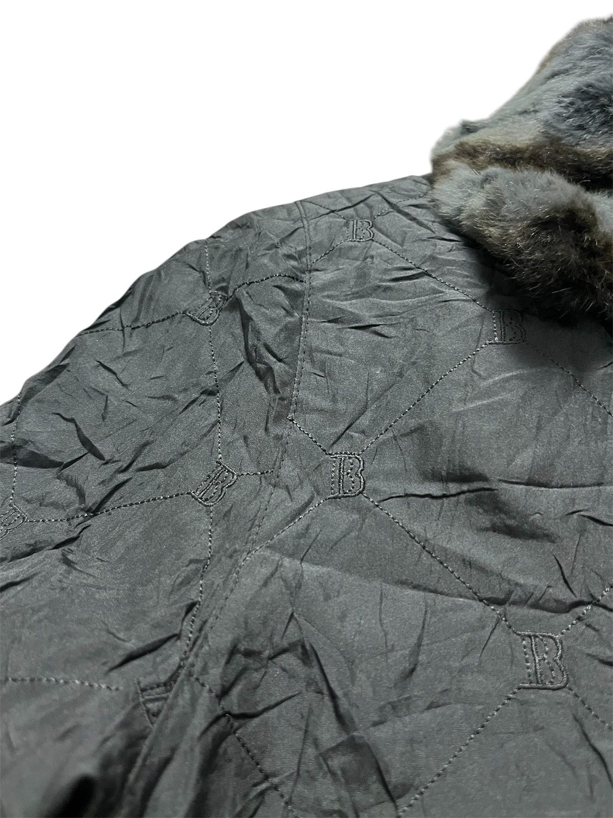 Balmain 🚨ACCEPT OFFER🚨Balmain rabbit fur reversible light jacket Size US L / EU 52-54 / 3 - 14 Thumbnail