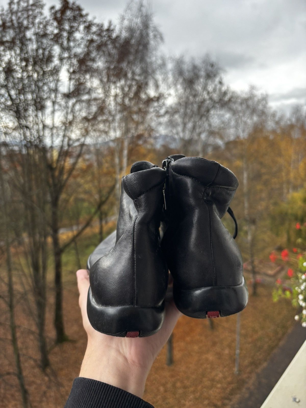 Prada Prada vintage leather boots Women Size 37 Size US 7 / IT 37 - 3 Thumbnail
