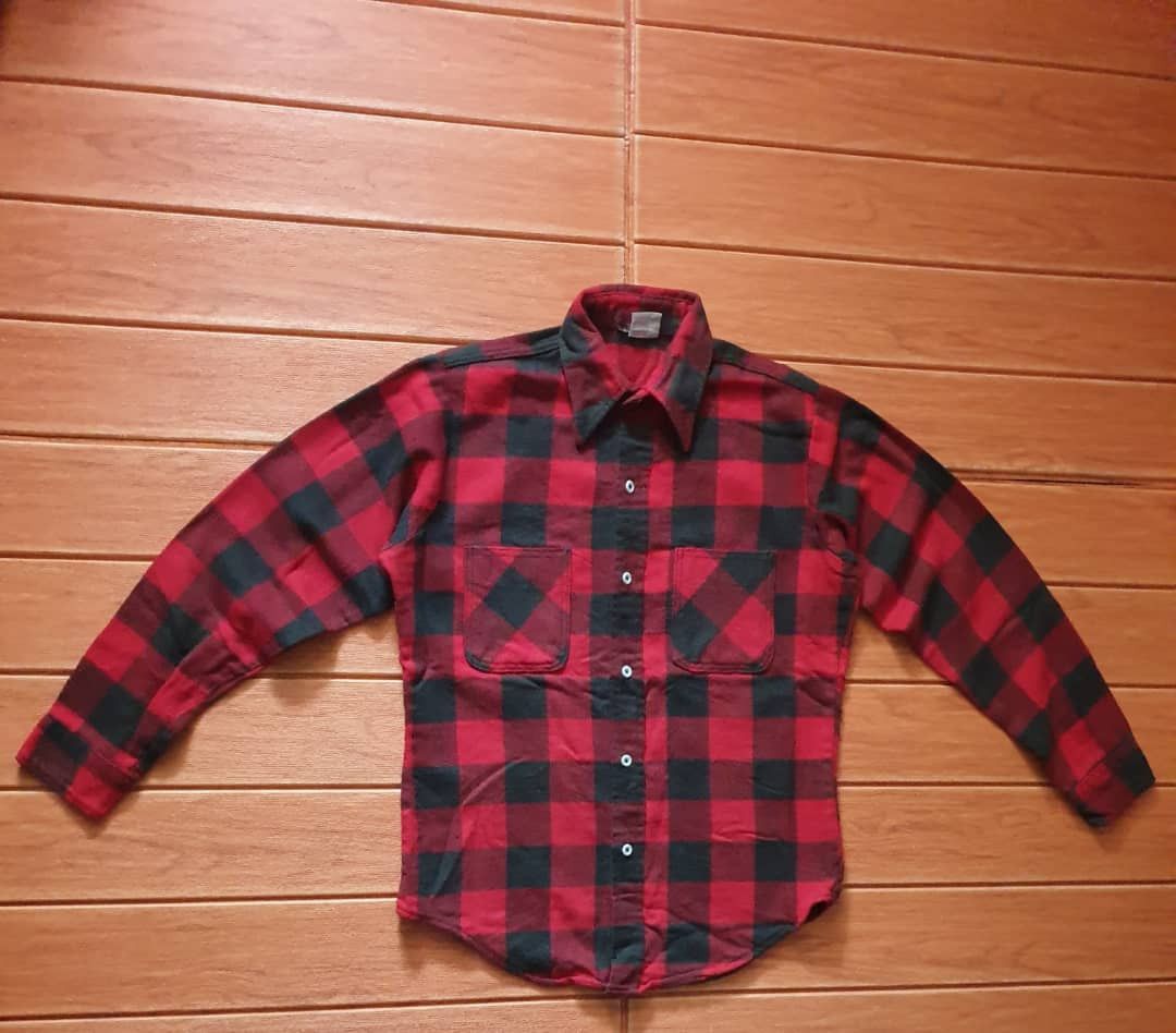 Big Mac 💥Big Mac Checkered red retro chambray shirt Size US M / EU 48-50 / 2 - 5 Thumbnail