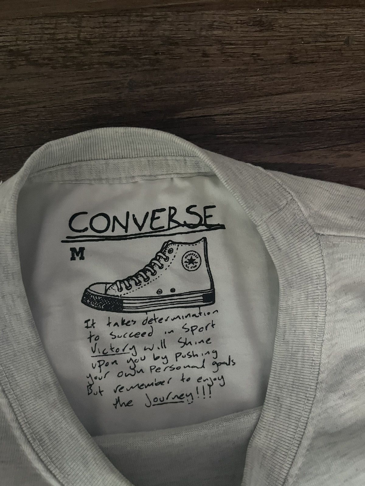 Converse × Vintage Vintage Converse Long Sleeve Thermal Size US M / EU 48-50 / 2 - 4 Thumbnail