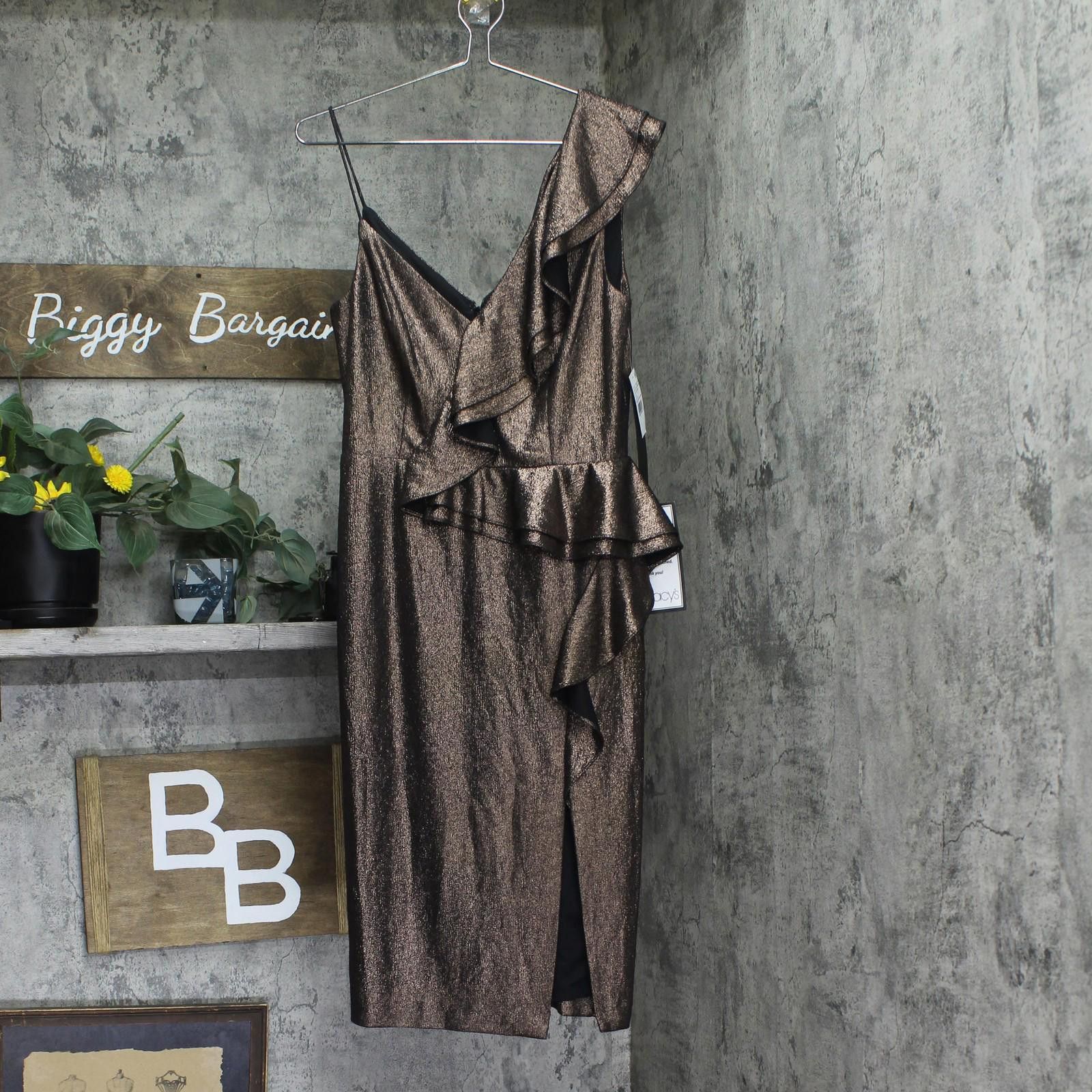Other Nwt Adrianna By Adrianna Papell Dress Black / Bronze 12 Size XL / US 12-14 / IT 48-50 - 1 Thumbnail