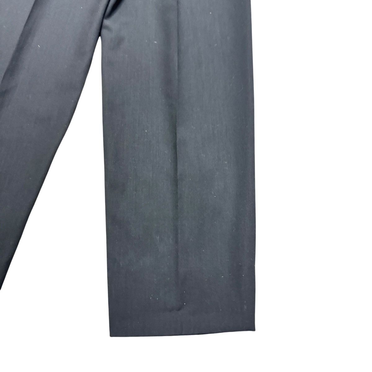 Giuliano Fujiwara Giuliano Fujiwara Wool Pleated Pants Black Size US 31 - 13 Thumbnail