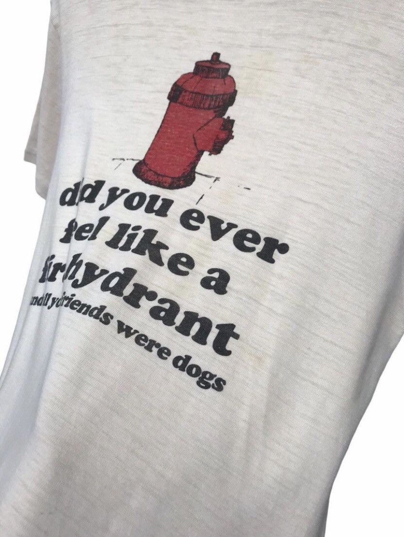 Warehouse Warehouse Japan did you ever feel like a fire hydrant shirt Size US M / EU 48-50 / 2 - 9 Thumbnail