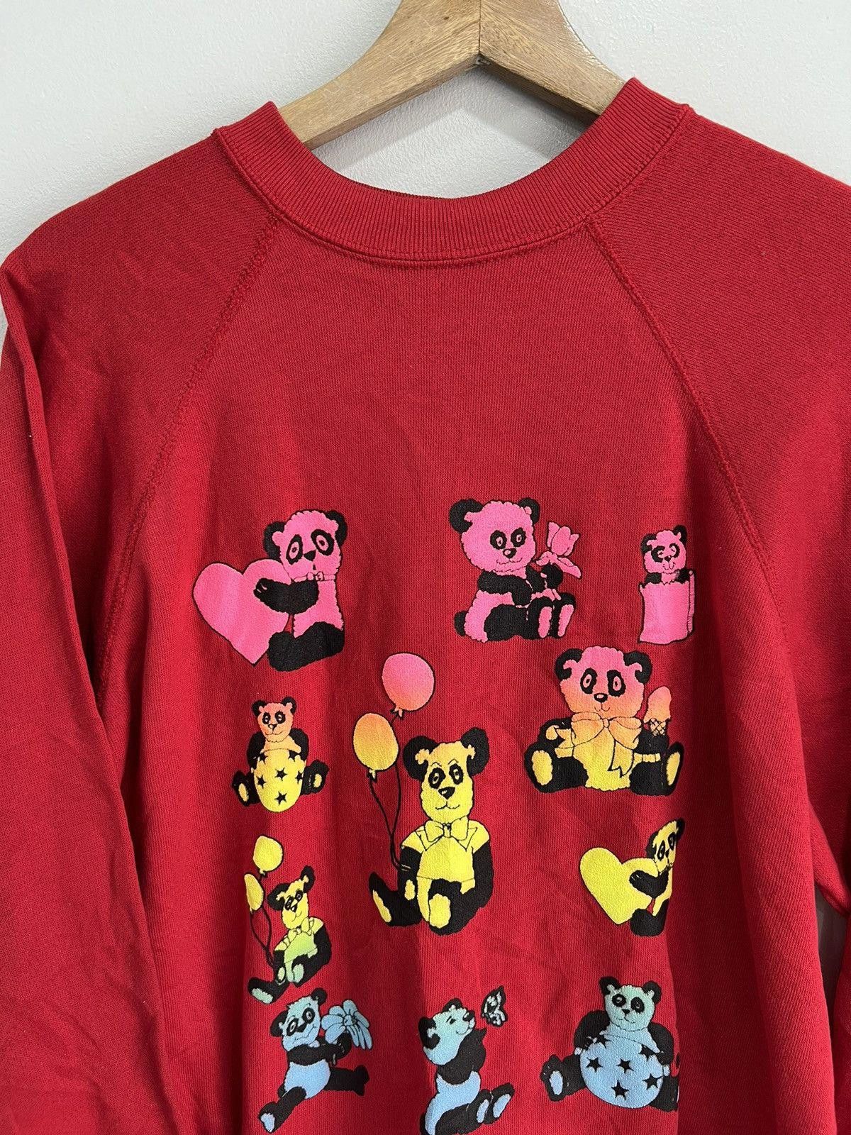 Vintage Vintage Panda Bear Sweater Animal love Size US L / EU 52-54 / 3 - 3 Thumbnail