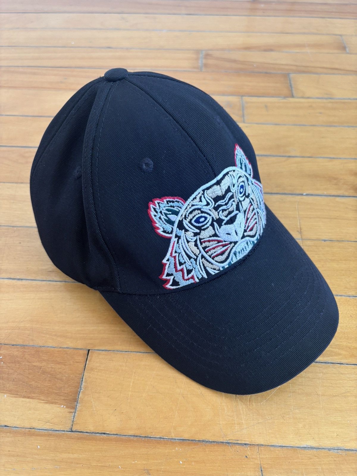 Kenzo Kenzo Paris Tiger Logo Baseball Cap Canvas Embroidered Size ONE SIZE - 1 Thumbnail