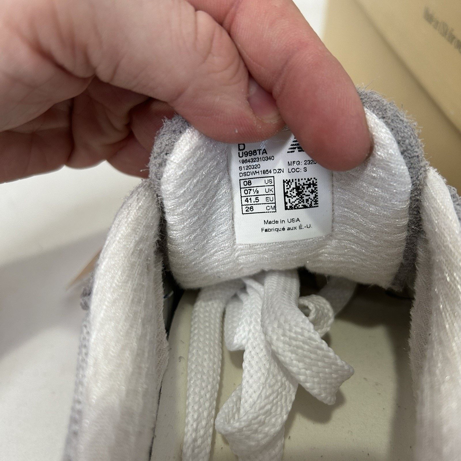 New Balance New Balance 998 Made In USA “Grey Day” 2023 Size US 8 / EU 41 - 6 Thumbnail