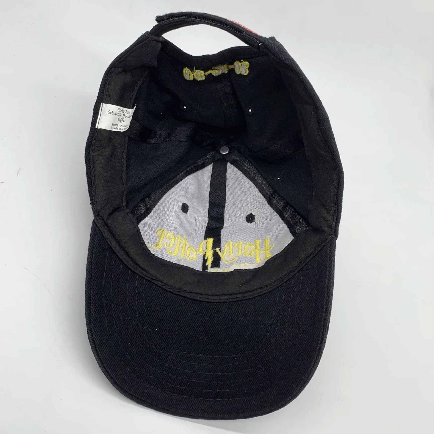 Vintage VINTAGE Harry Potter Hat Cap Strap Back Baseball Black Order Of The Phoenix Hat Size ONE SIZE - 6 Thumbnail