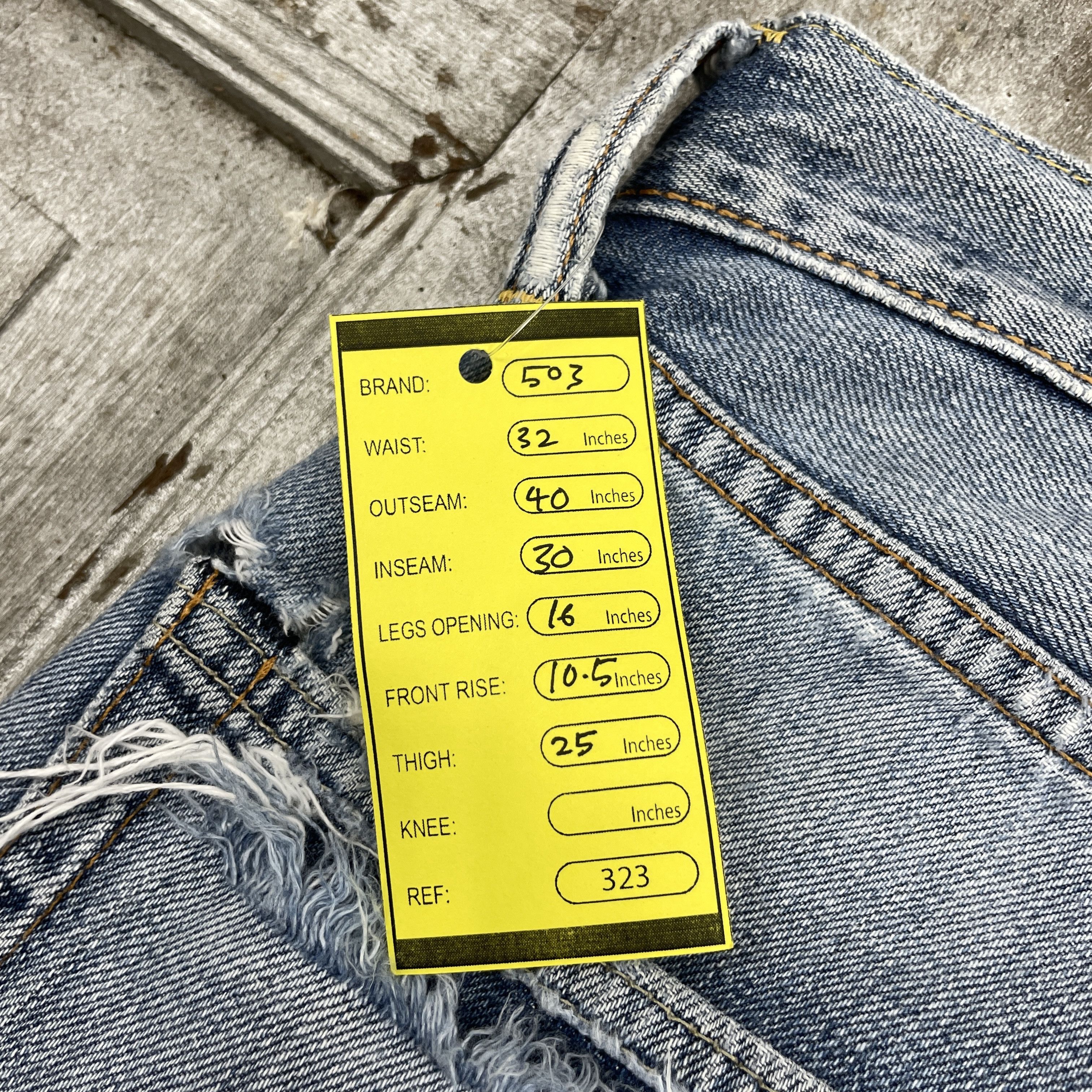 Levi's × Vintage Vintage Levi's 503 Faded Jeans -WC323 Size US 32 / EU 48 - 9 Thumbnail