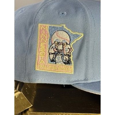 New Era Minnesota Twins 1965 ASG Hat Club Cotton Candy 59FIFTY 7 3/4 Size ONE SIZE - 3 Thumbnail