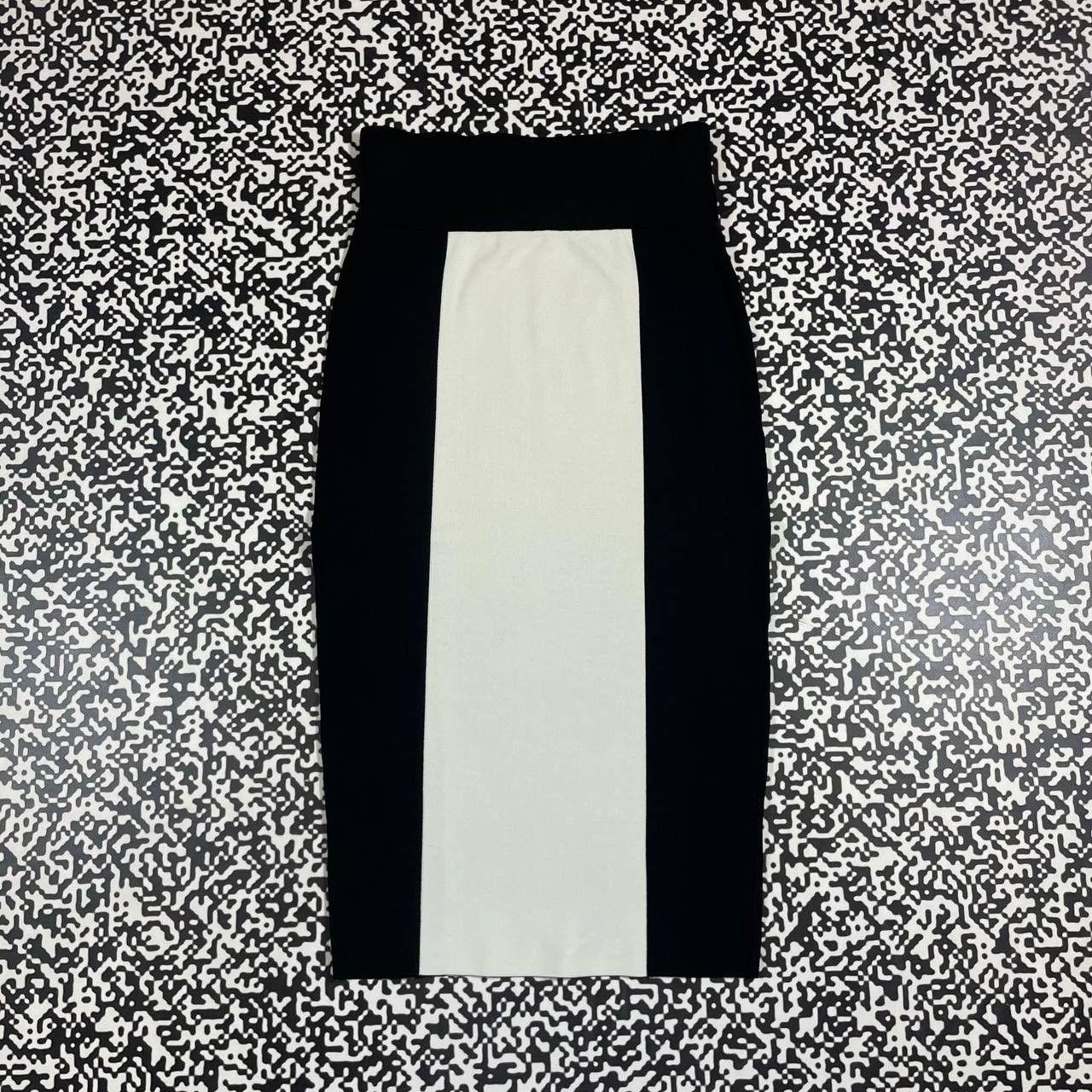 Balmain × H&M Vintage Y2K Balmain X H&M Pencil Midi Skirt Luxury Style Size 27" / US 4 / IT 40 - 3 Thumbnail