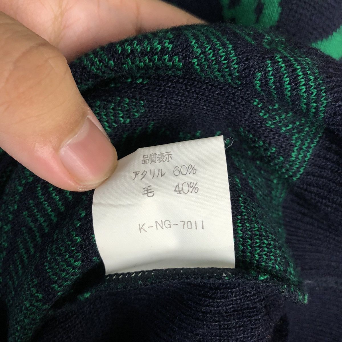 Homespun Knitwear DL Florida Keys japan vintage Dark Blue Knitwear #C165 Size US S / EU 44-46 / 1 - 12 Thumbnail