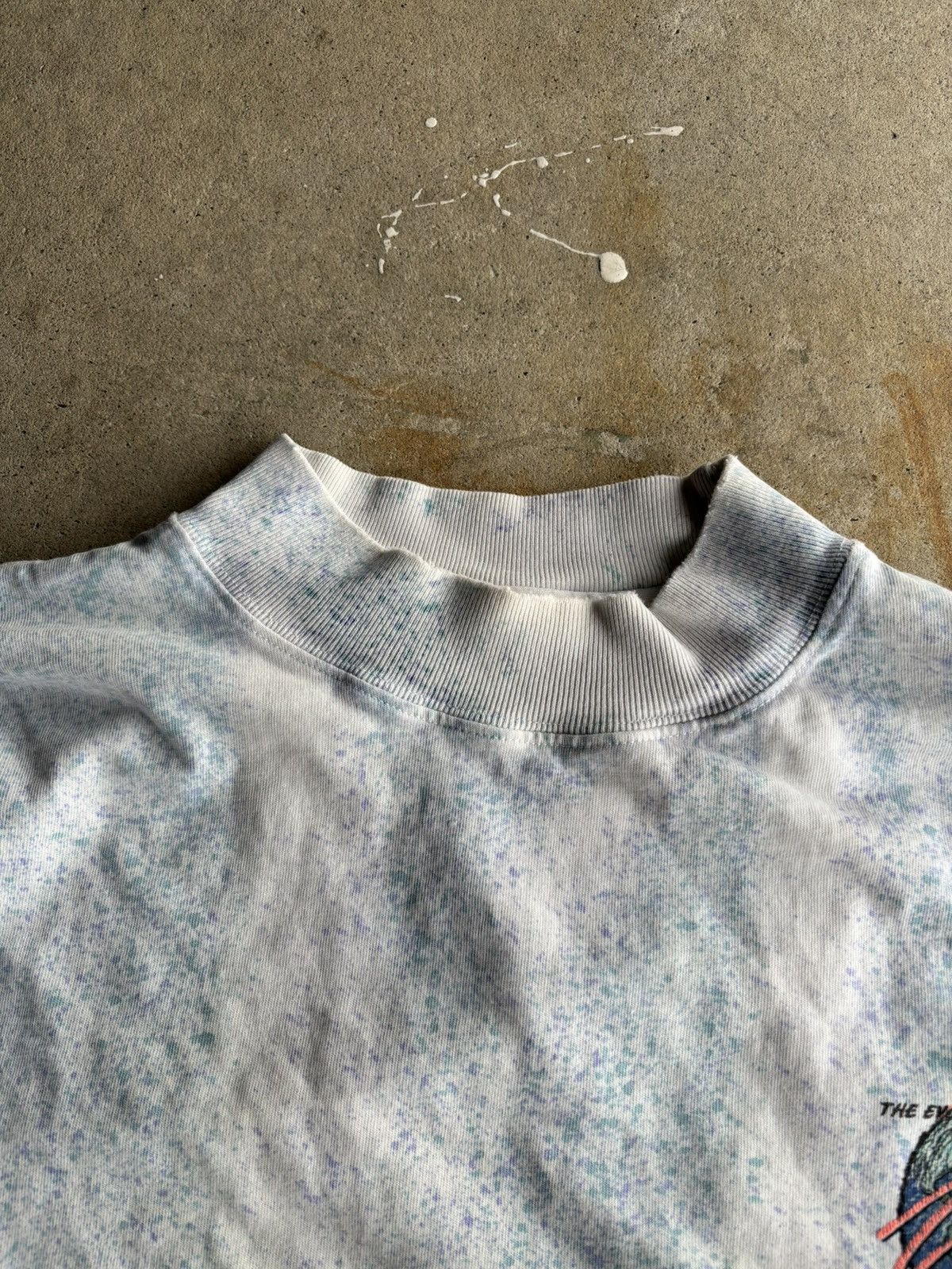 Other Vintage 90s Zulu Fatcats Surf Boxy Dyed Thick Neck Tee Size US L / EU 52-54 / 3 - 6 Thumbnail