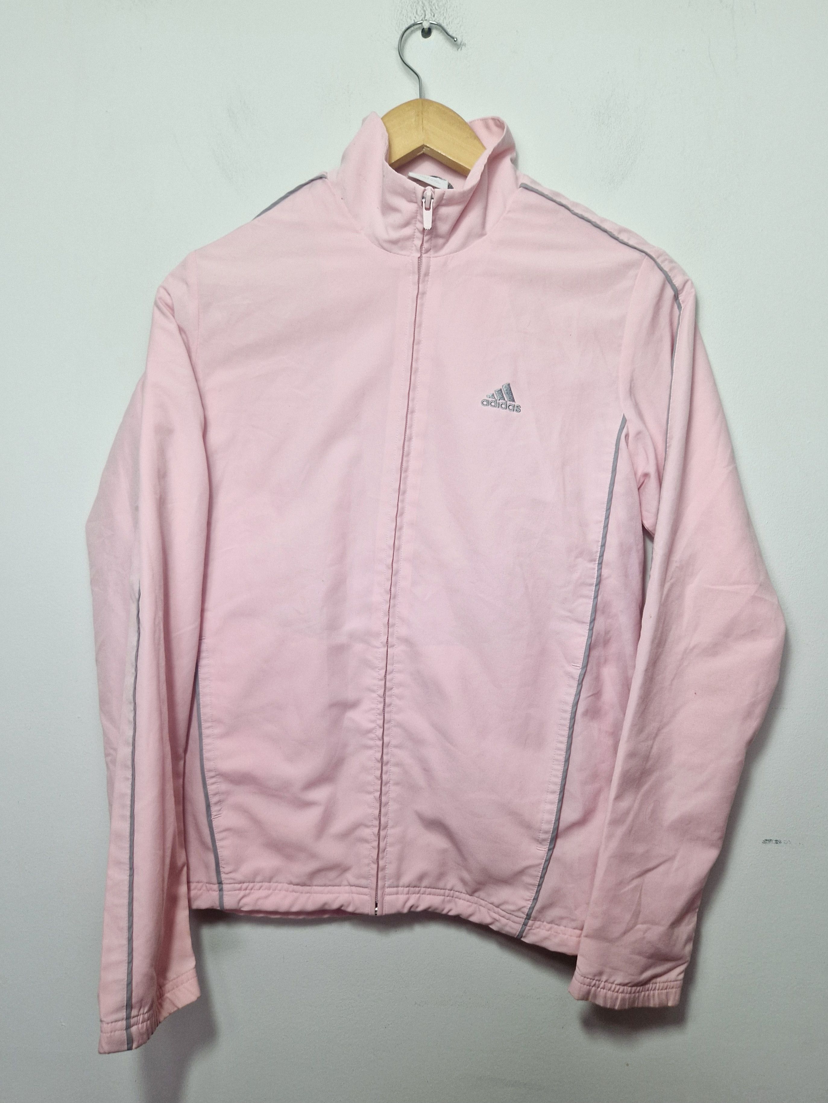 Adidas Adidas light pink vintage y2k jacket windbreaker 2000s Size M / US 6-8 / IT 42-44 - 1 Thumbnail