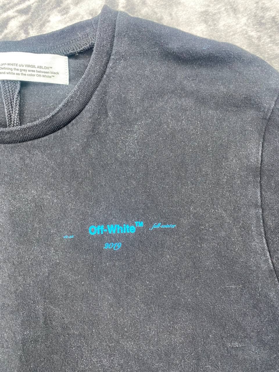 Off-White Off White Diagonal Gradient Long Sleeve Big Logo Men Size US L / EU 52-54 / 3 - 5 Thumbnail