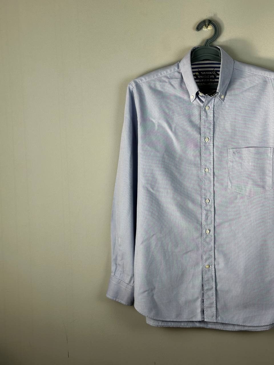 Paul & Shark Paul & Shark Yachting Luxury Oxford Blue Shirt Size US M / EU 48-50 / 2 - 2 Thumbnail
