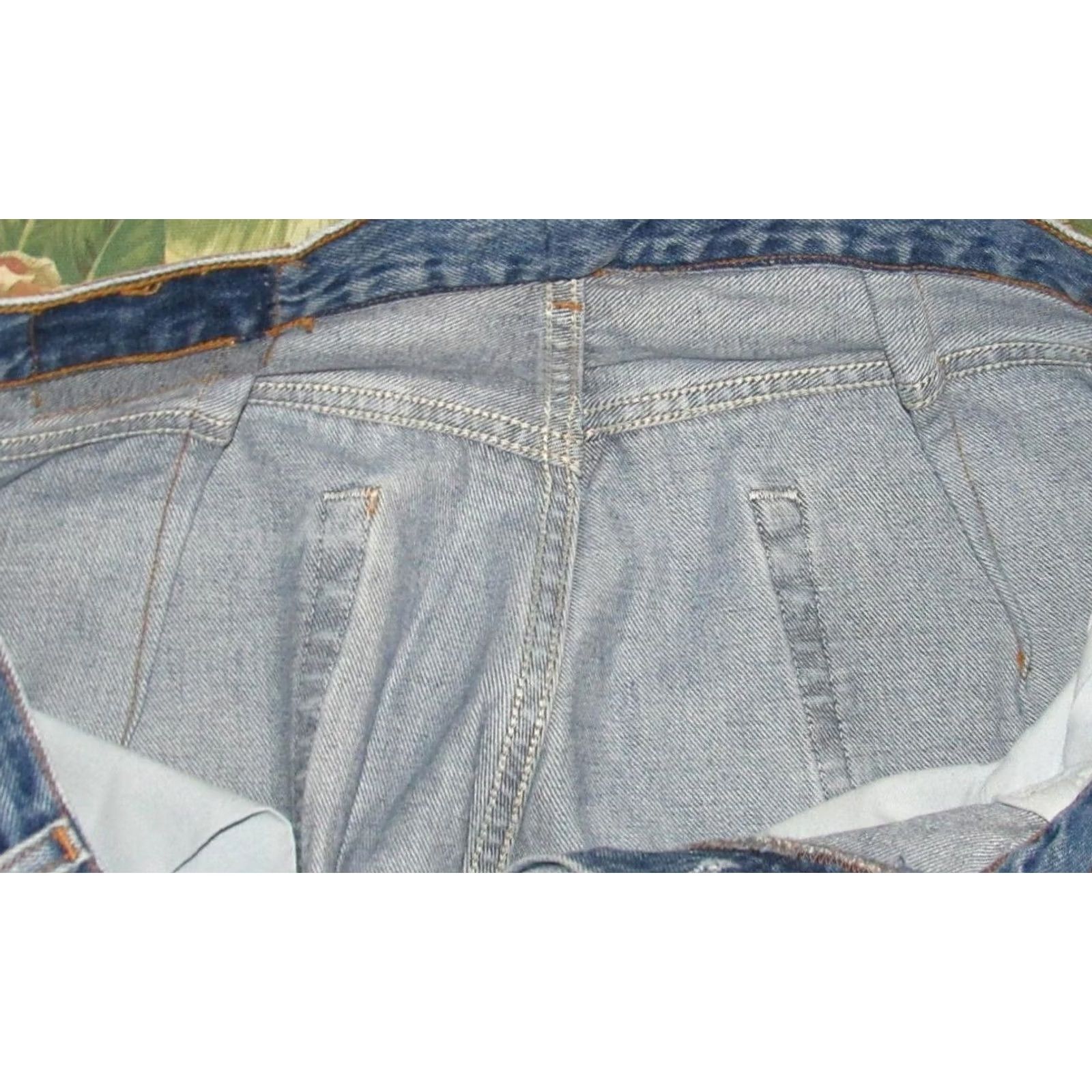 Vintage Vtg Levis 505 Denim Jeans Made In USA 32 x 30 Mens Regular 32 Blue Straight Inseam 30 Vintage Levis 505 Denim Jeans Made In USA 32 x 30 Mens Blueside Size US 32 / EU 48 - 7 Thumbnail