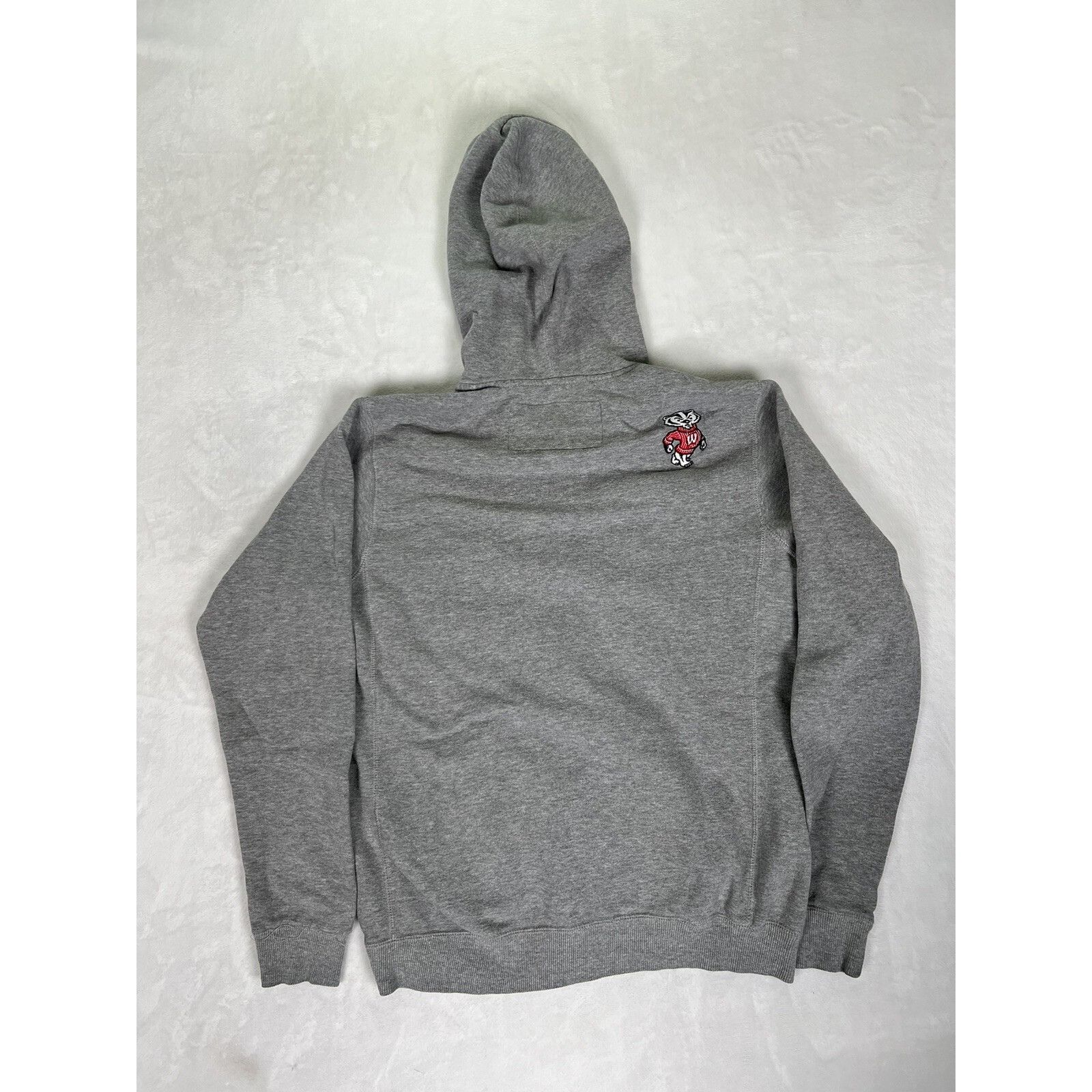 Vintage Vintage Wisconsin Badgers Full Zip Hoodie Sweatshirt Size Me Size US M / EU 48-50 / 2 - 6 Thumbnail