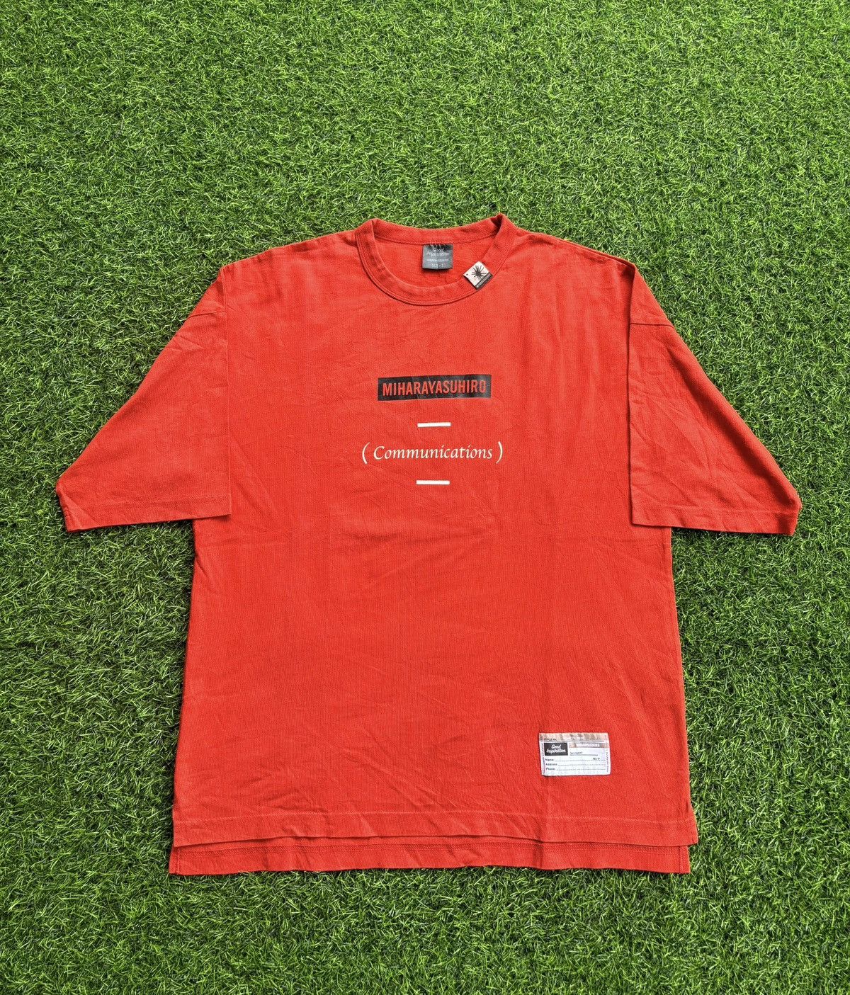 Maison MIHARA YASUHIRO Mihara Yasuhiro Over Size Tshirt Size US S / EU 44-46 / 1 - 1 Thumbnail