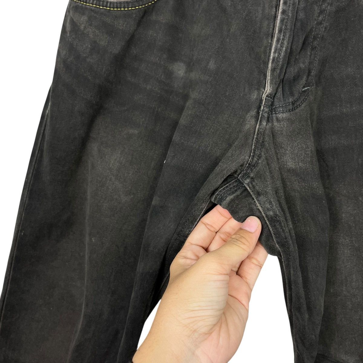 Lee Vintage Lee Superblack Denim Jeans Size US 32 / EU 48 - 13 Thumbnail