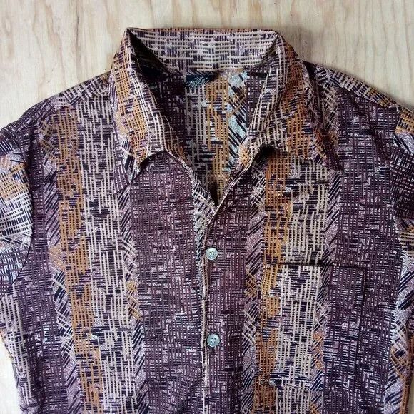 Vintage Vintage Joel Abstract Pattern Polyester Disco Shirt Size US M / EU 48-50 / 2 - 1 Thumbnail