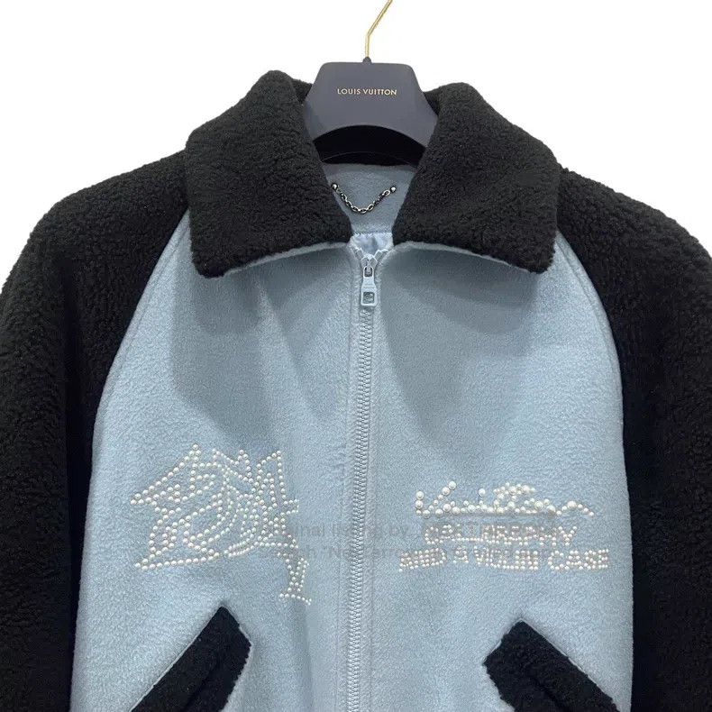 Louis Vuitton Louis Vuitton SS24 Shell and Pearl Baseball Jacket Size US M / EU 48-50 / 2 - 3 Thumbnail