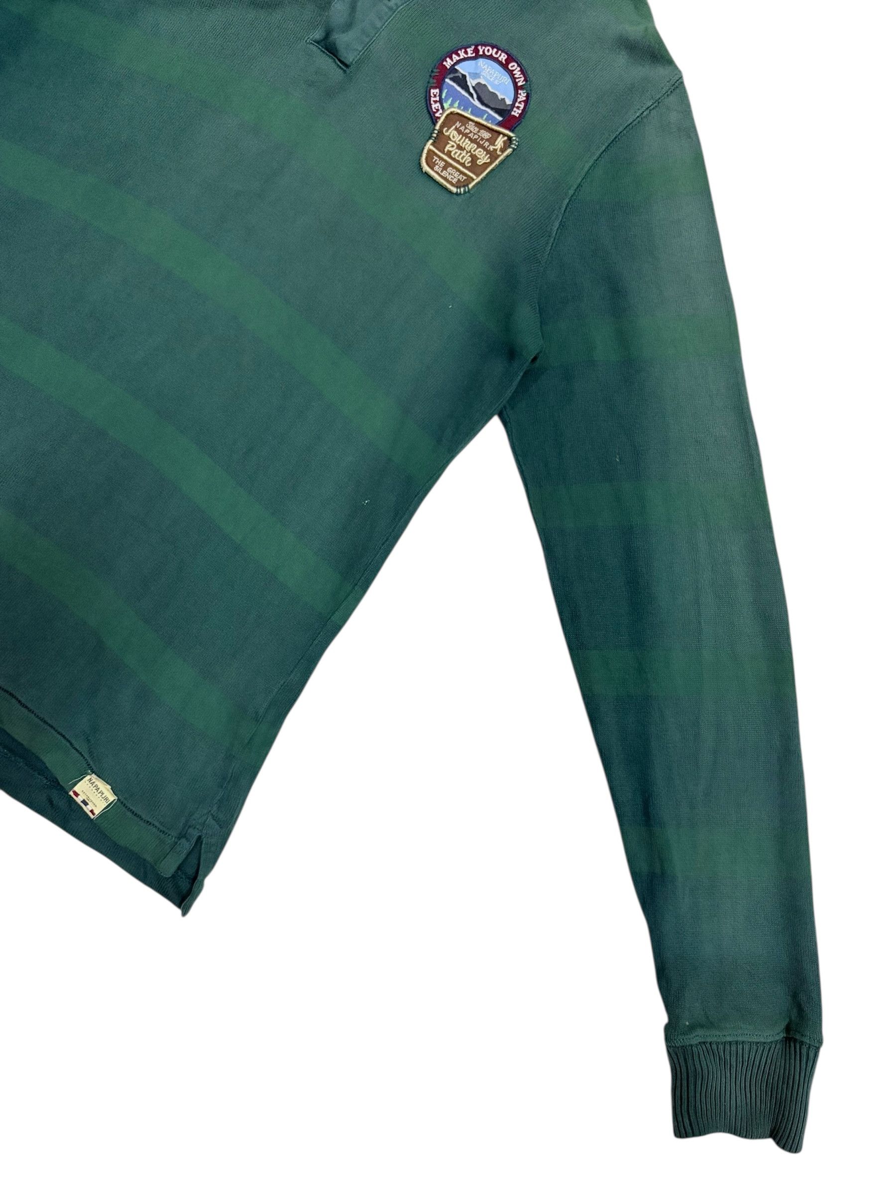 Napapijri Napapijri Stripes Long Sleeves Tshirts with Patches Size US M / EU 48-50 / 2 - 5 Thumbnail